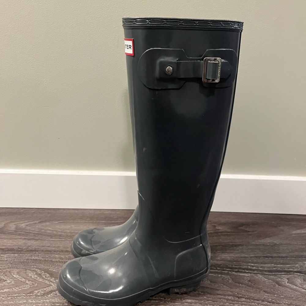 HUNTER tall rubber boots